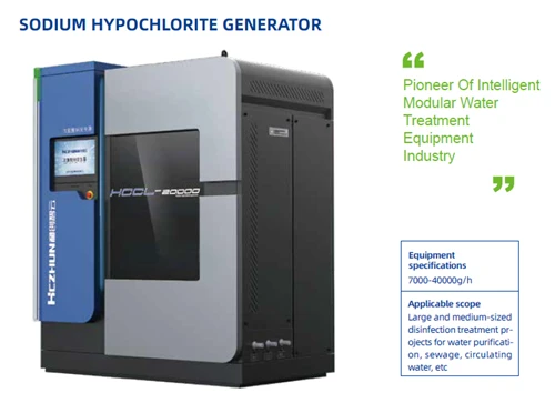 Natriumhypoklorittgeneratormaskin